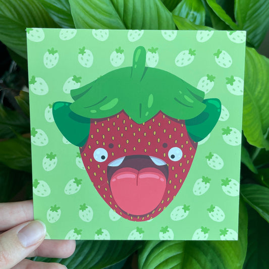 Strawberry Monster Print