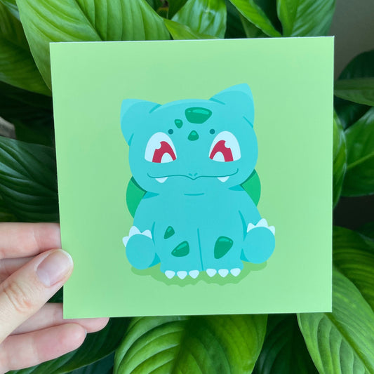 Bulbasaur Print