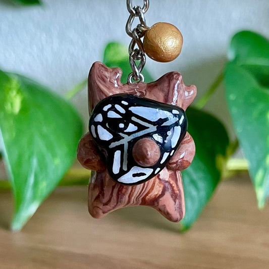 Korok Keychain - Goth Redbud