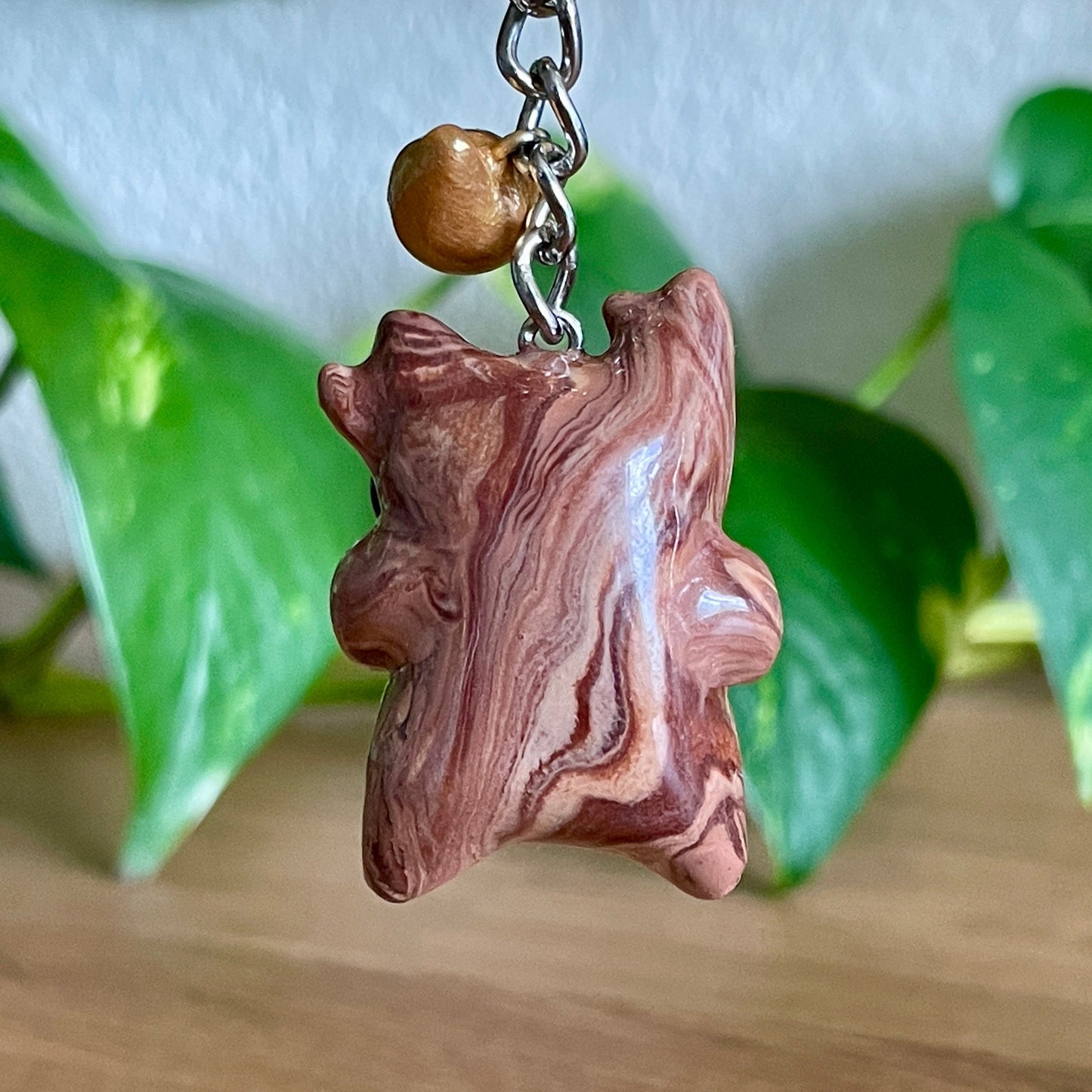 Korok Keychain - Goth Redbud