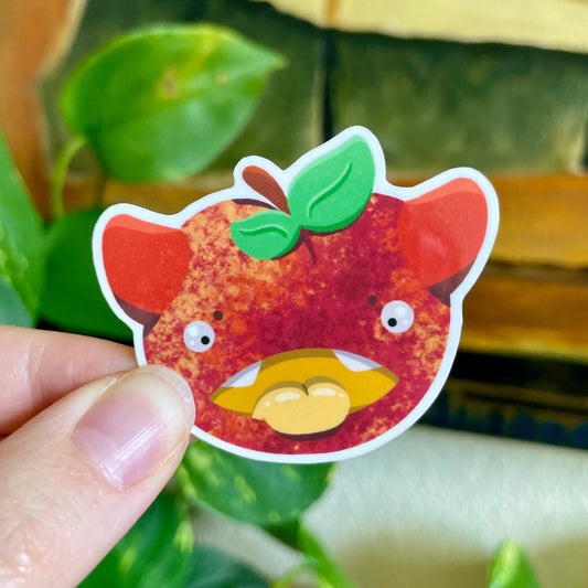 Sweetie the Peach Monster Sticker