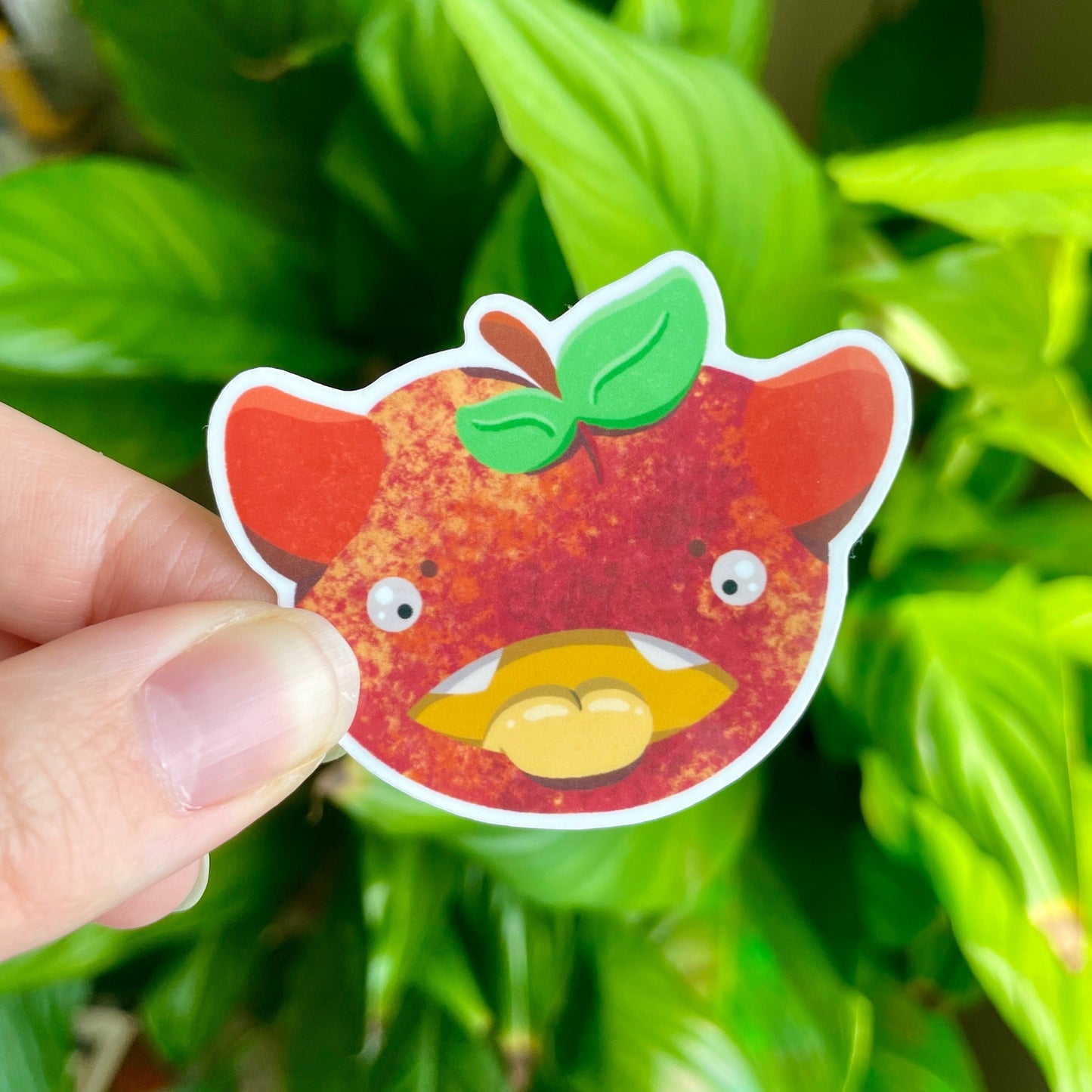 Sweetie the Peach Monster Sticker