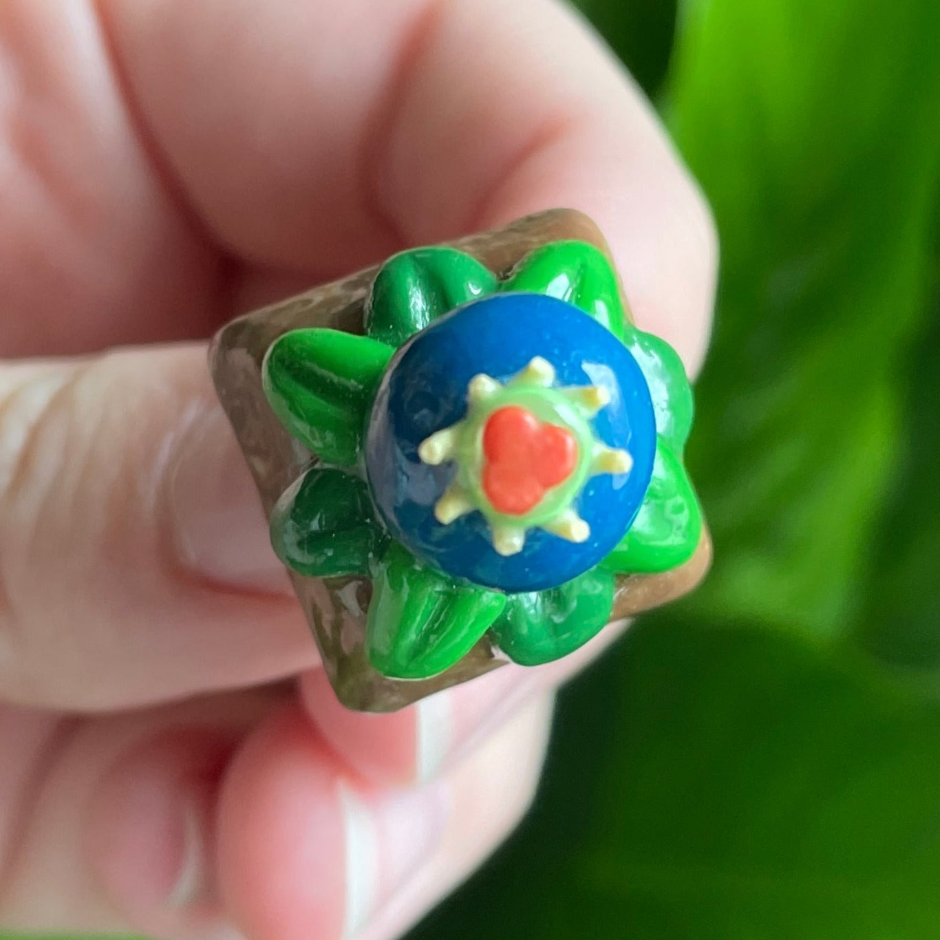 Zelda Bomb Flower Keycap (Made to Order)