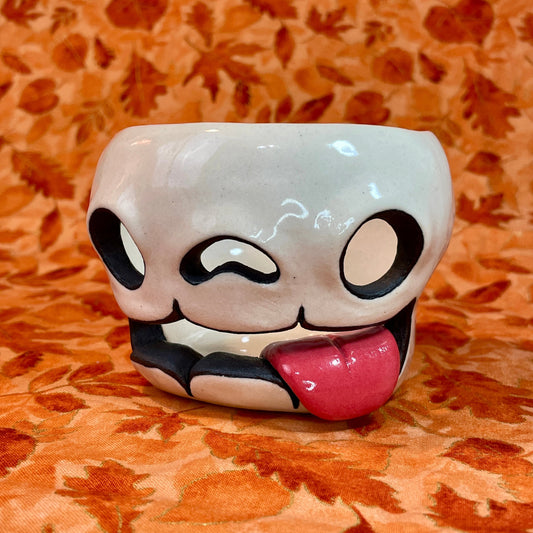 Skull Candle Holder