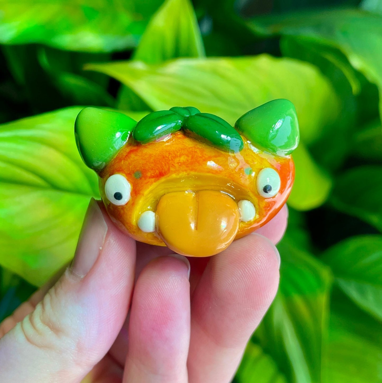 Manny the Mango Monster Smol Pal (Made to Order)