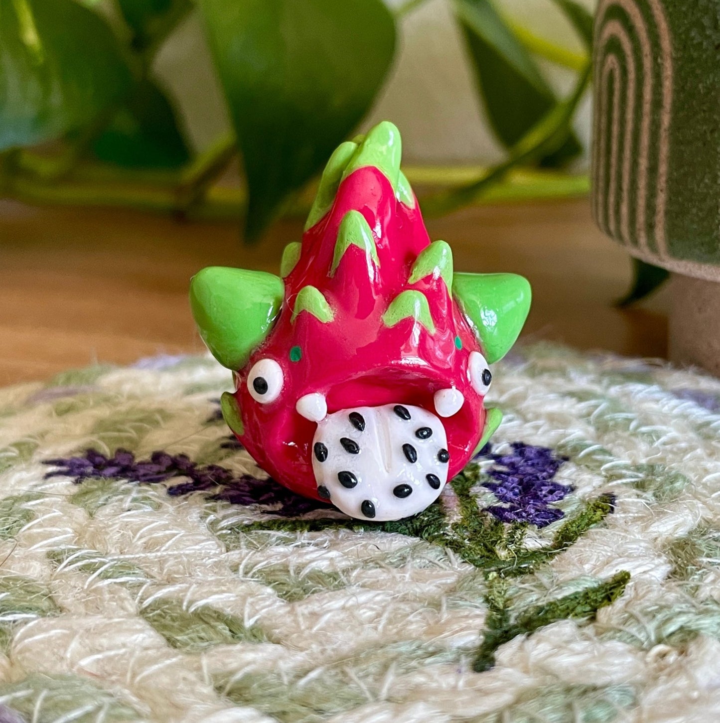 Draco the Dragon Fruit Monster Smol Pal (Made to Order)