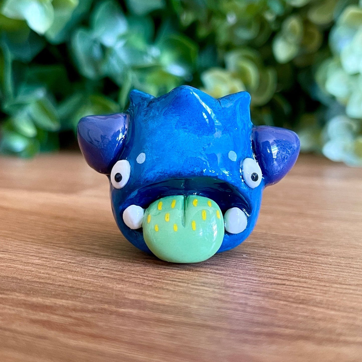 Mr. Mirtillo the Blueberry Monster Smol Pal (Made to Order)