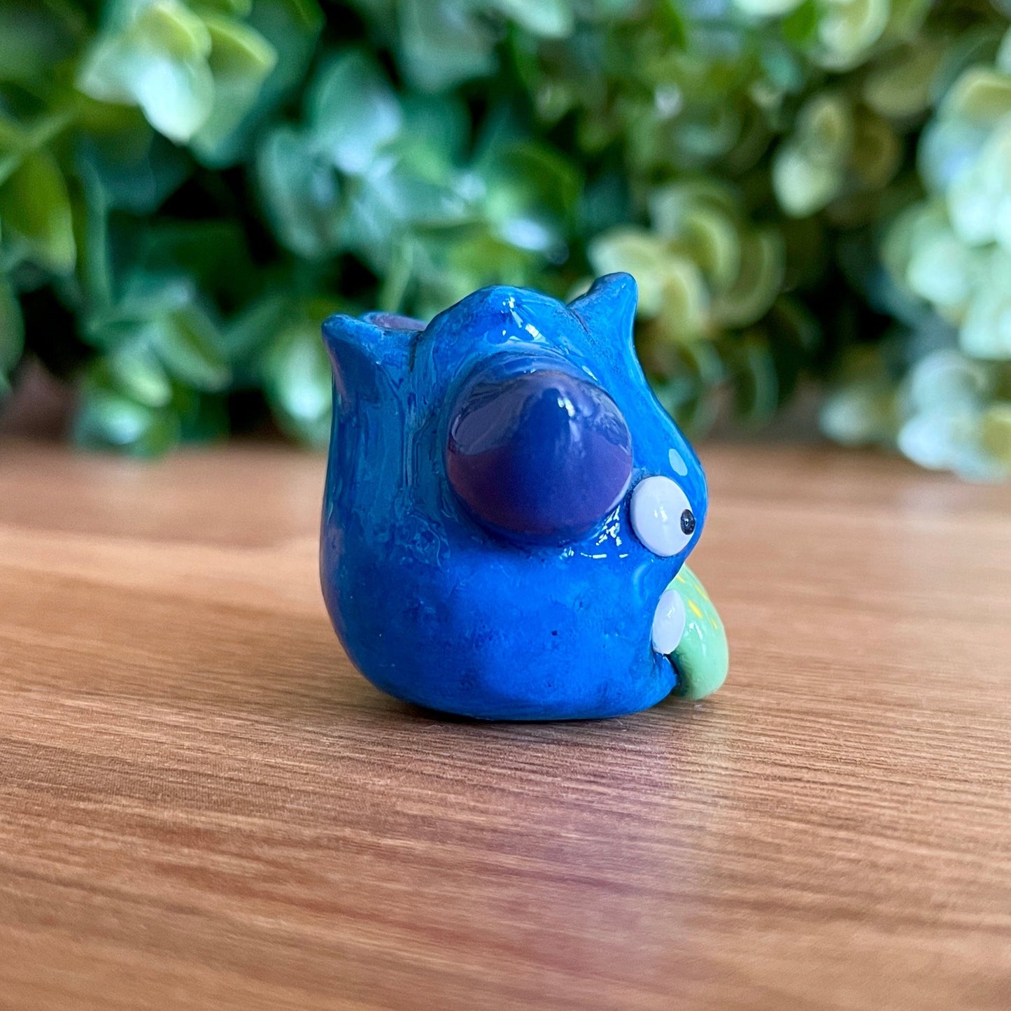 Mr. Mirtillo the Blueberry Monster Smol Pal (Made to Order)