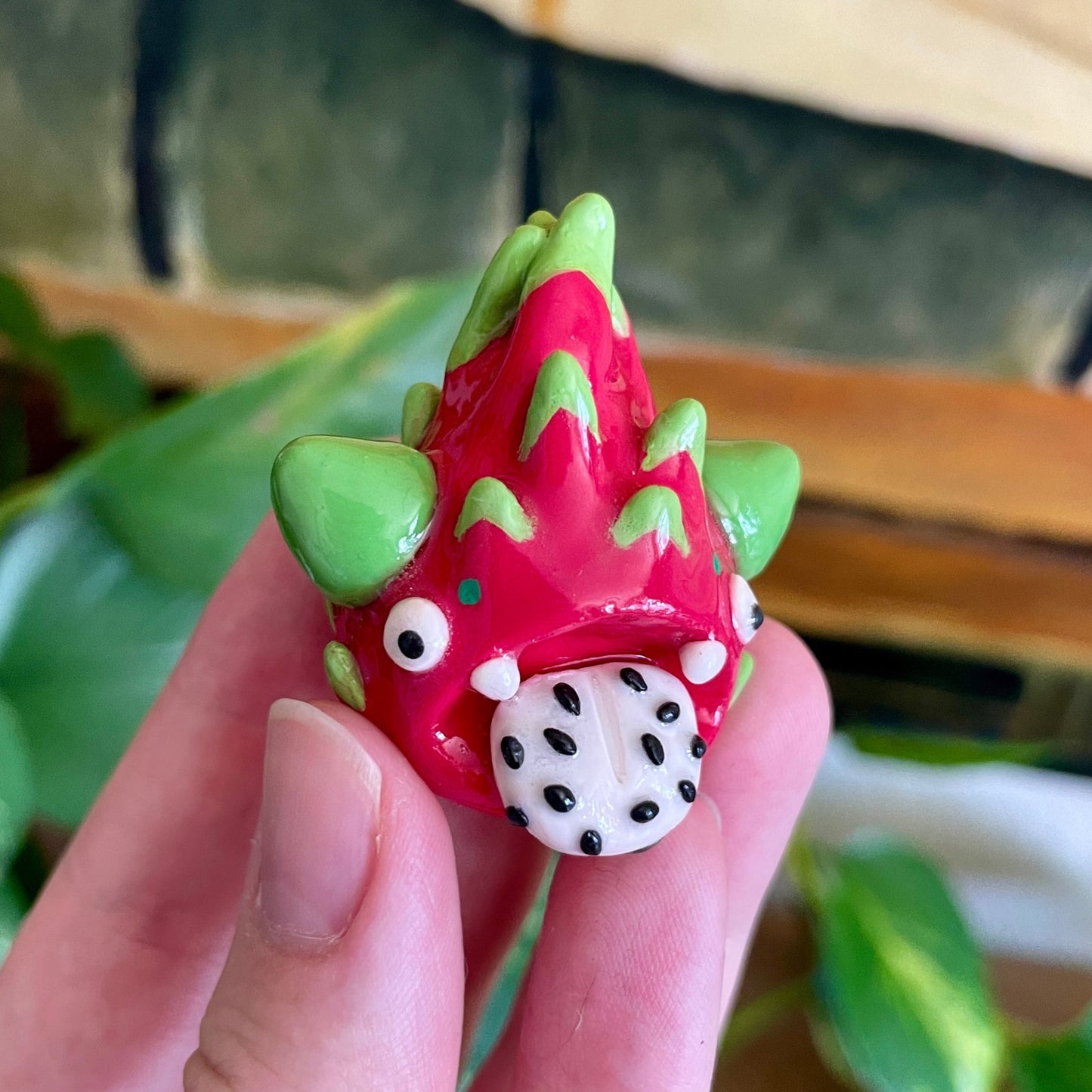 Draco the Dragon Fruit Monster Smol Pal (Made to Order)