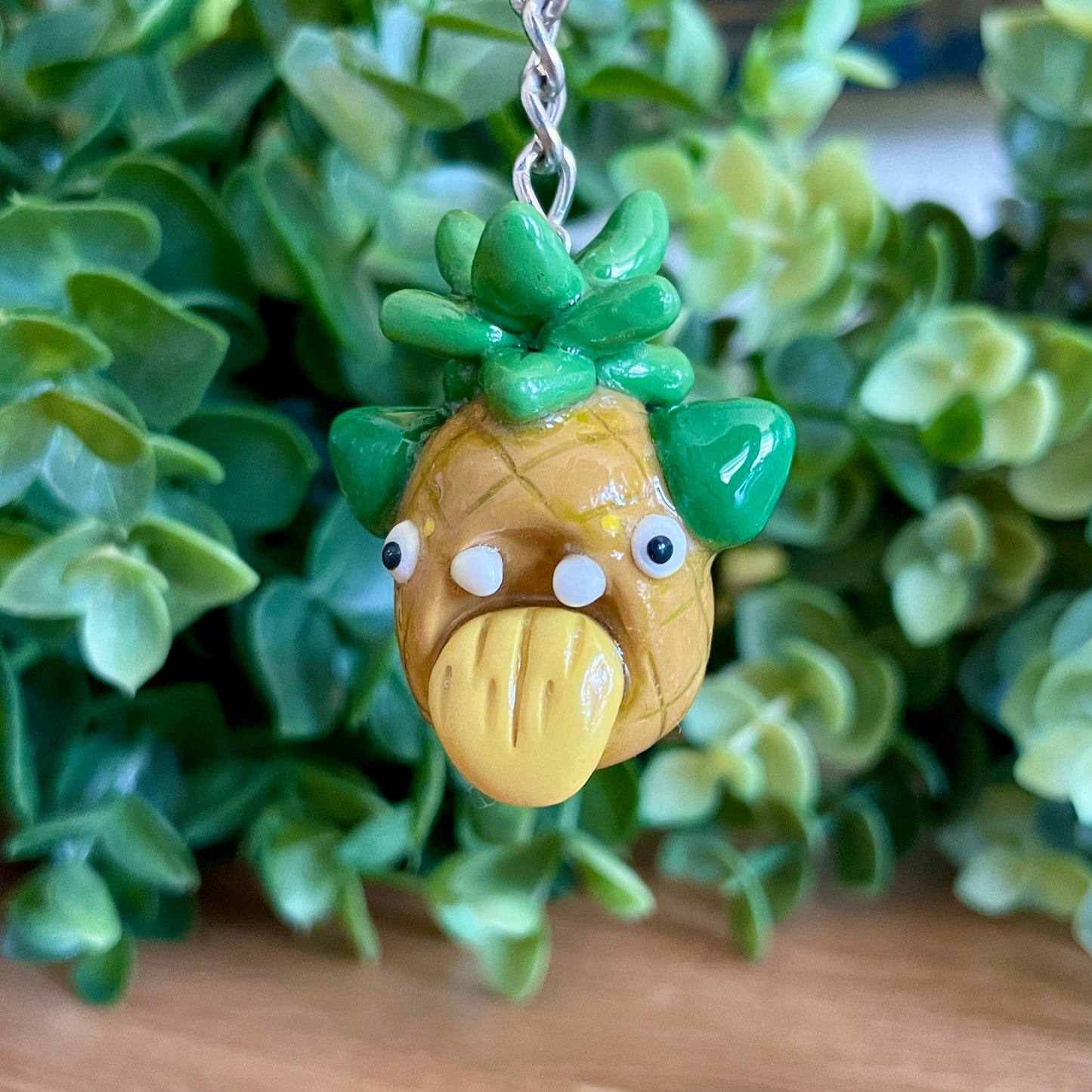 Frank the Fruit Monster Fruit Monster Keychain (Made to order)