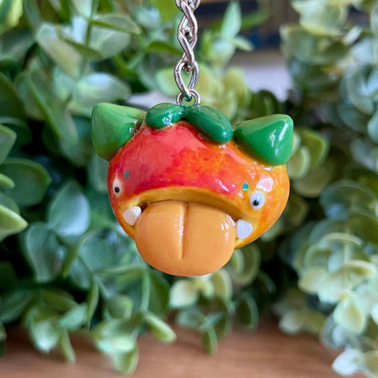 Manny the Mango Monster Keychain (Made to order)