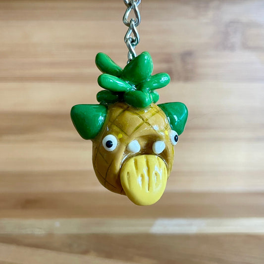 Frank the Fruit Monster Fruit Monster Keychain (Made to order)