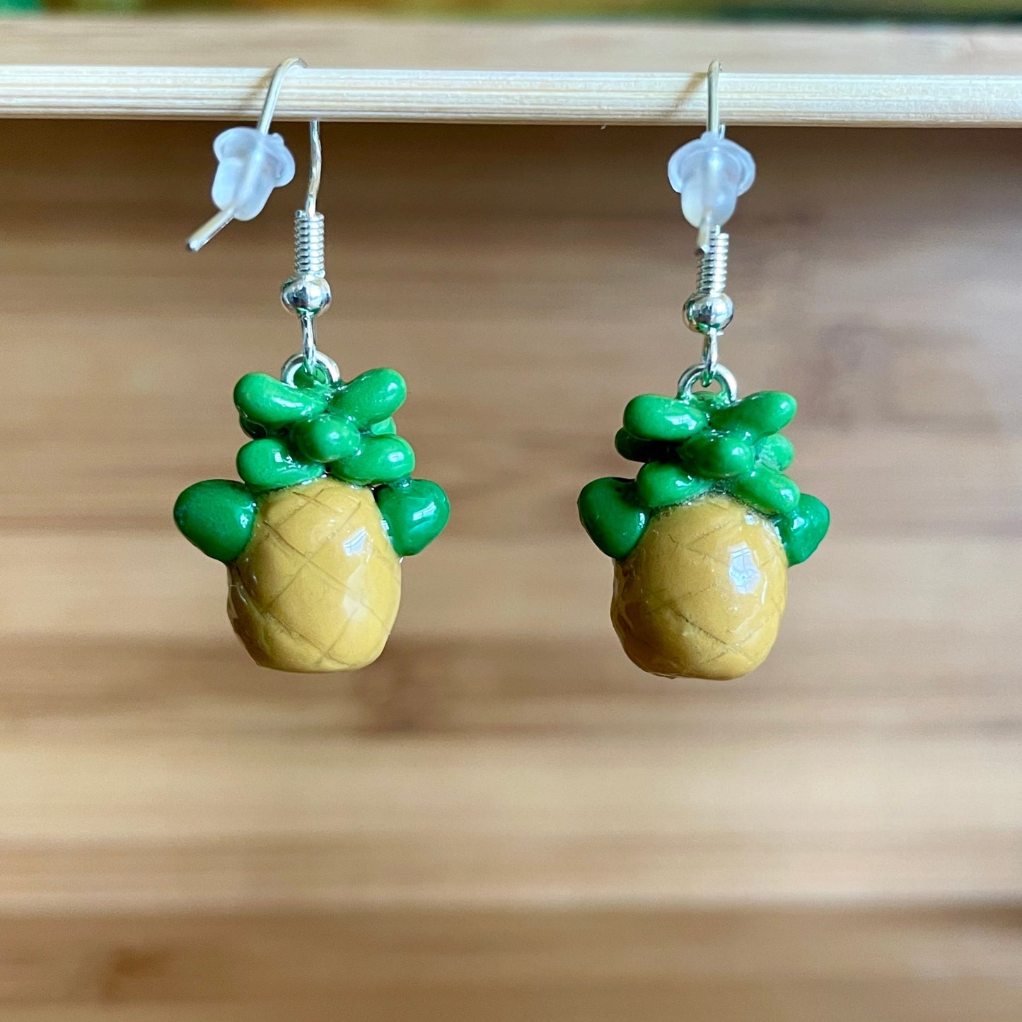 Pineapple Fruit Monster Earrings (Made to Order)