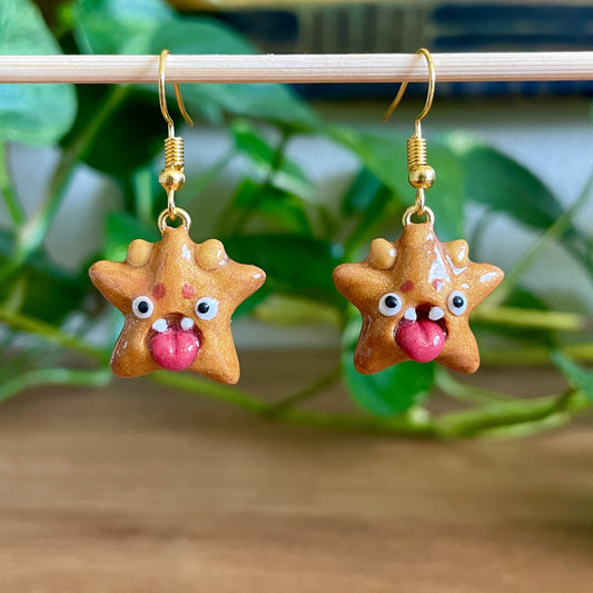 Star Monster Earrings (Made to Order)