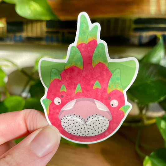 Draco the Dragon Monster Sticker