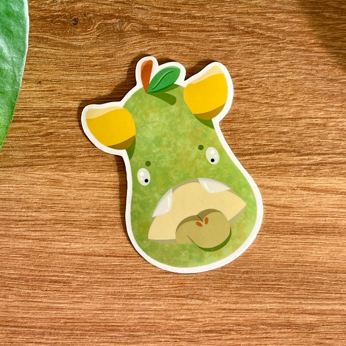 Pear Monster Sticker