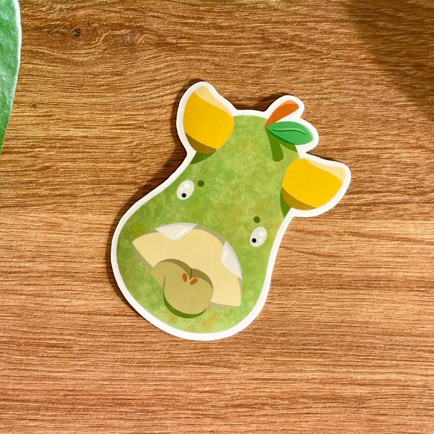 Pear Monster Sticker